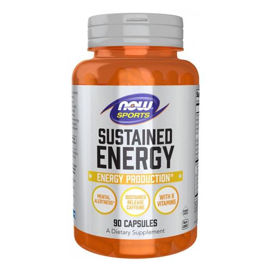 NOW Foods Sustained Energy Capsules 90 Capsules