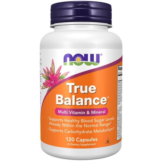 NOW Foods True Balance Capsules 120 Capsules
