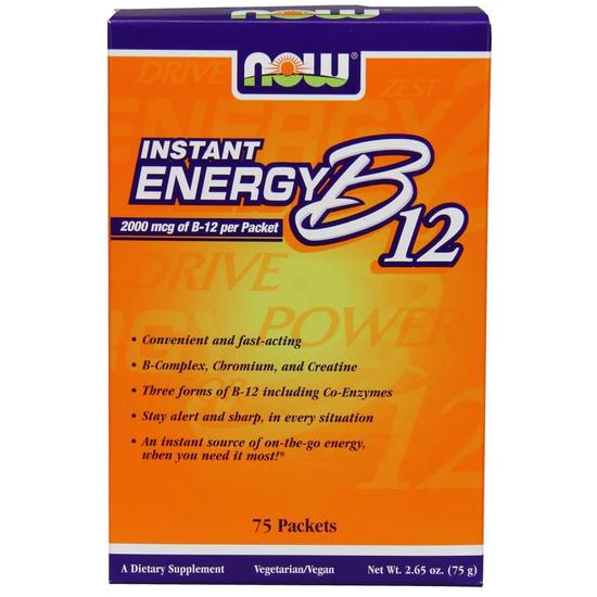 NOW Foods Vitamin B-12 Instant Energy
