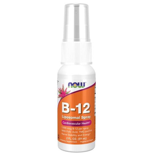 NOW Foods Vitamin B-12 Liposomal Spray 59ml