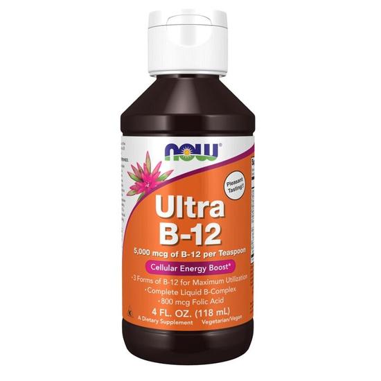 NOW Foods Vitamin B-12 Ultra Liquid | Sales & Offers
