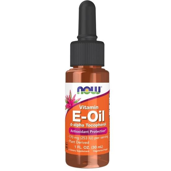 NOW Foods Vitamin E-Oil Natural Liquid 30ml