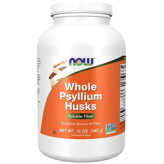 NOW Foods Whole Psyllium Husks Powder 340g