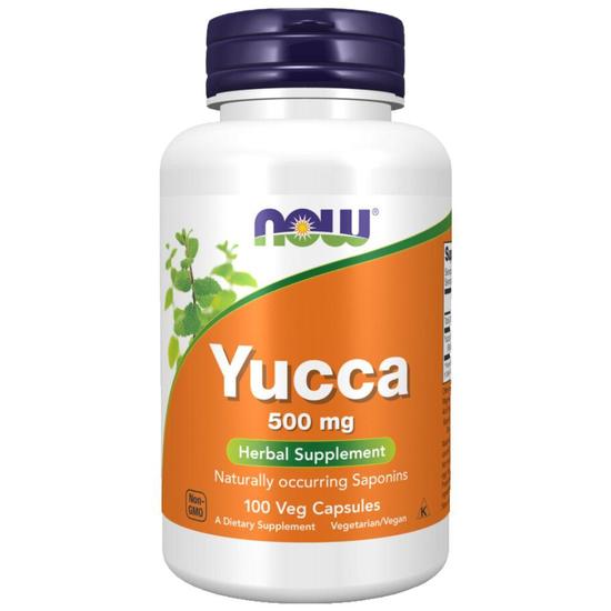 NOW Foods Yucca 500mg Capsules 100 Capsules