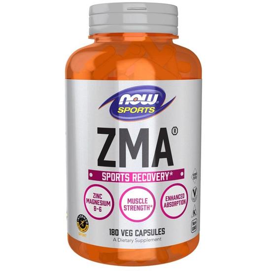 NOW Foods ZMA Sports Recovery Capsules 180 Capsules