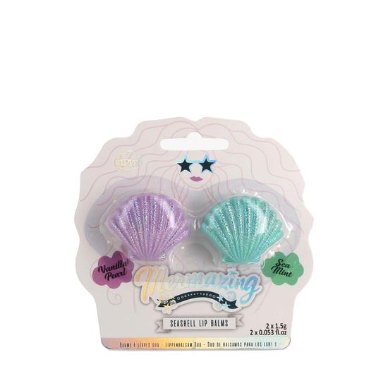 NPW Mermaid Seashell Duo Lip Balm