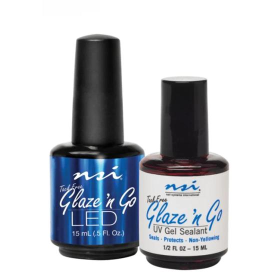 NSI Glaze 'n' Go LED/UV Top Coat UV