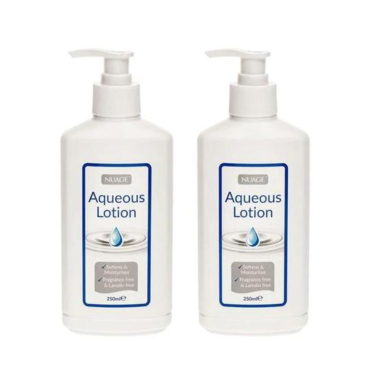 Nuage Moisturising Aqueous Lotion Pump Dispenser 2 Pack