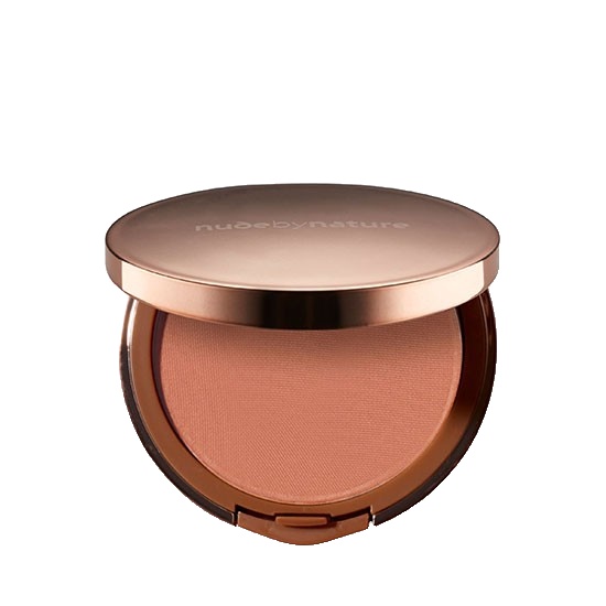 Nude by Nature Cashmere Pressed Blush 01-Soft coral