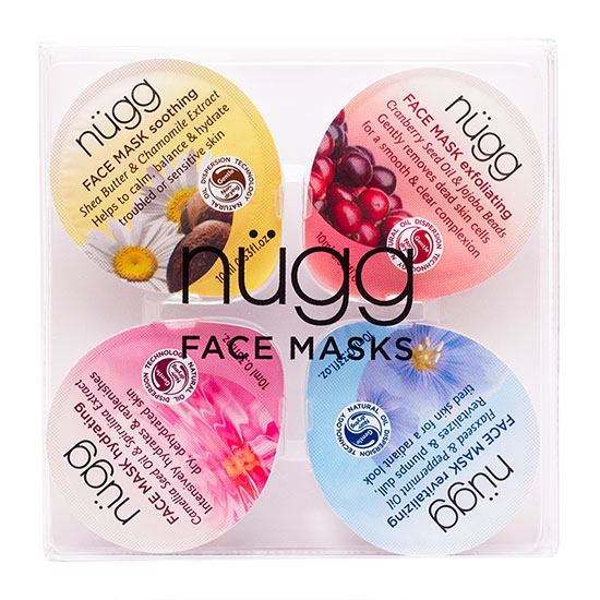 nügg Face Mask Palette for Radiant & Dewy Skin 10ml