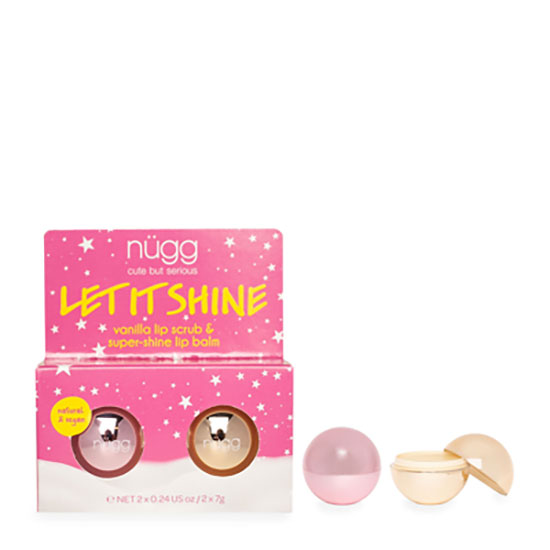 nügg Let It Shine Happy Lips & Lip Crush Duo 8g