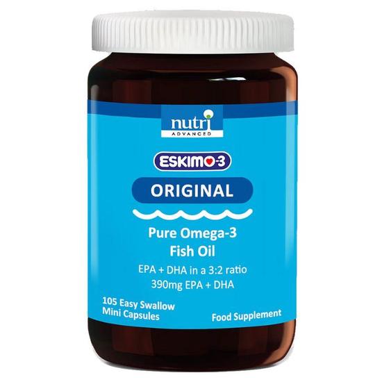 Nutri Advanced Eskimo3 Fish Oil Capsules Cosmetify