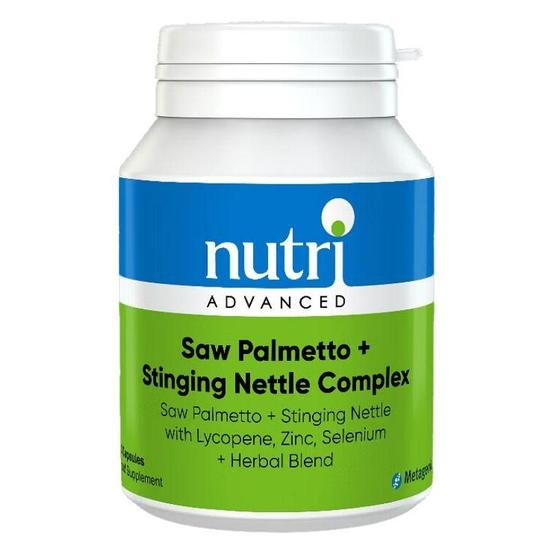 Nutri Advanced Saw Palmetto + Stinging Nettle Complex Capsules