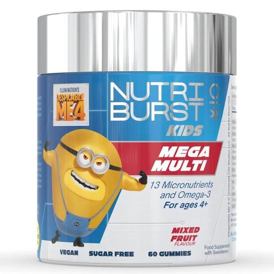 Nutriburst Kids MegaMulti With Omega-3 Gummies 60 Gummies