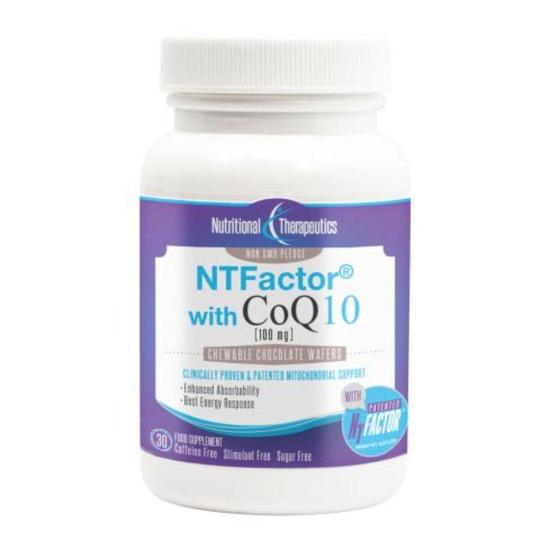Nutritional Therapeutics NT Factor With CoQ10 Chocolate Chewables