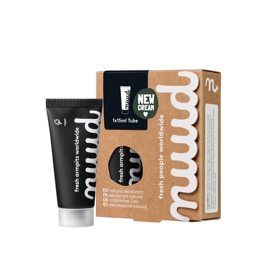 Nuud Natural Vegan Deodorant Starter Black New Cream