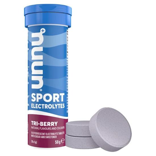 Nuun Hydration Nuun Sports Electrolytes Tri-Berry Effervescent Tablets 10 Tablets