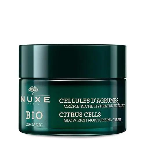 Nuxe Bio Organic Citrus Cells Glow Rich Moisturising Cream 50ml