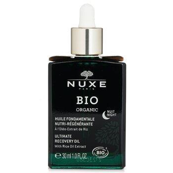 Nuxe Bio Organic Ultimate Night Recovery Oil With Rice Oil Extract 30ml