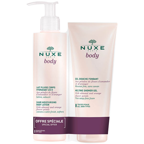 Nuxe Body Moisturising Body Lotion + Melting Shower Gel