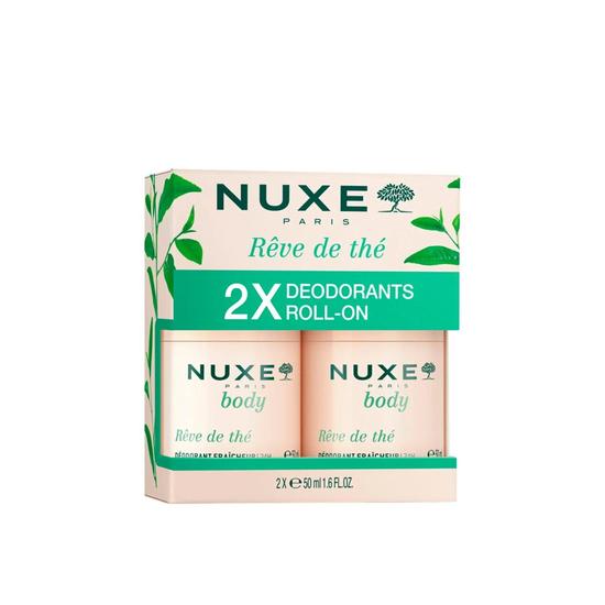 Nuxe Body Reve De The 24h Fresh-Feel Deodorant 50ml x2