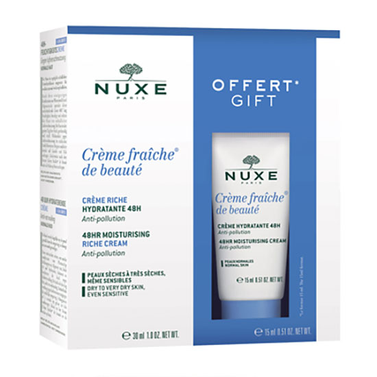 Nuxe Creme Fraiche De Beaute Normal Skin Gift Set