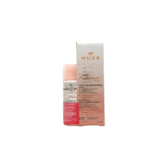 Nuxe Creme Prodigieuse Gift Set 40ml Boost Multi-Correction Silky Cream + 40ml Very Rose 3 In 1 Soothing Micellar Water
