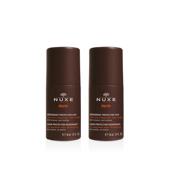 Nuxe Men 24h Protection Deodorant Roll-On 50ml x2