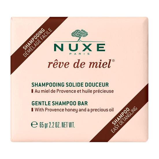 nuxe reve de miel gentle shampoo bar 65g