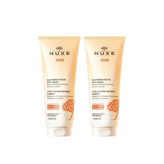 Nuxe Sun After-Sun Hair & Body Shampoo 200ml x2