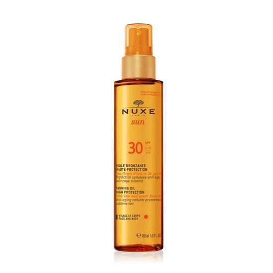 Nuxe Sun Tanning Oil Face & Body SPF 30