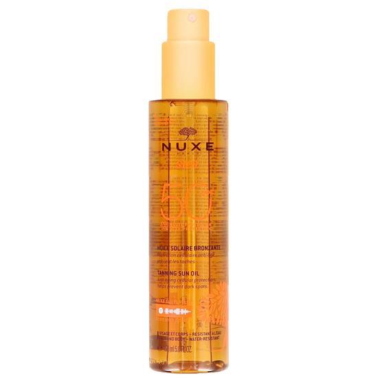 Nuxe Tanning Sun Oil Face & Body SPF 50
