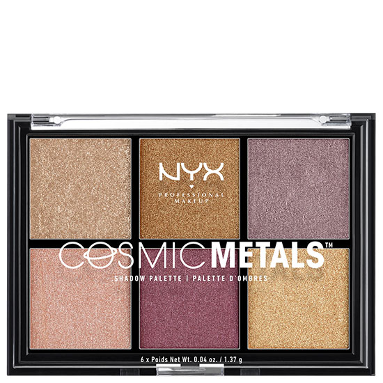 NYX Professional Makeup Cosmic Metal Shadow Palette