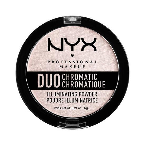 NYX Professional Makeup Duo Chromatic Illuminating Powder Snow Rose