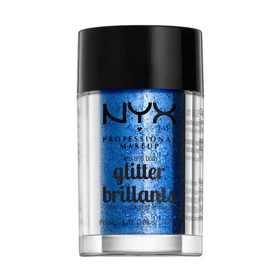 NYX Professional Makeup Face & Body Glitter Blue