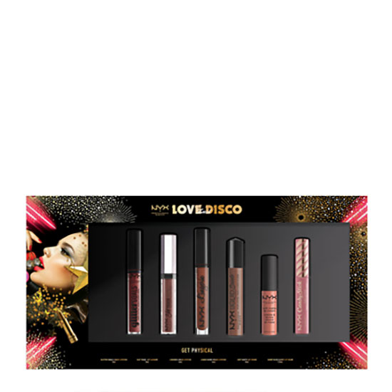 NYX Professional Makeup Get Physical Nude Lip Gift Set