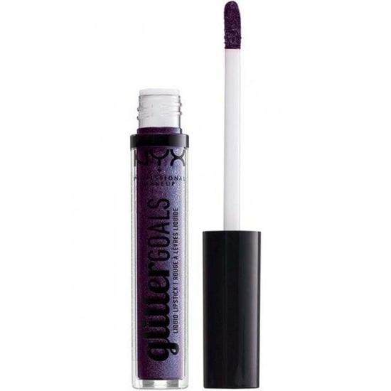 NYX Professional Makeup Glitter Goals Lipstick Amethyst Vibes 07