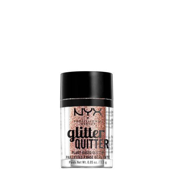NYX Professional Makeup Glitter Quitter Plant Based Glitter Bronze