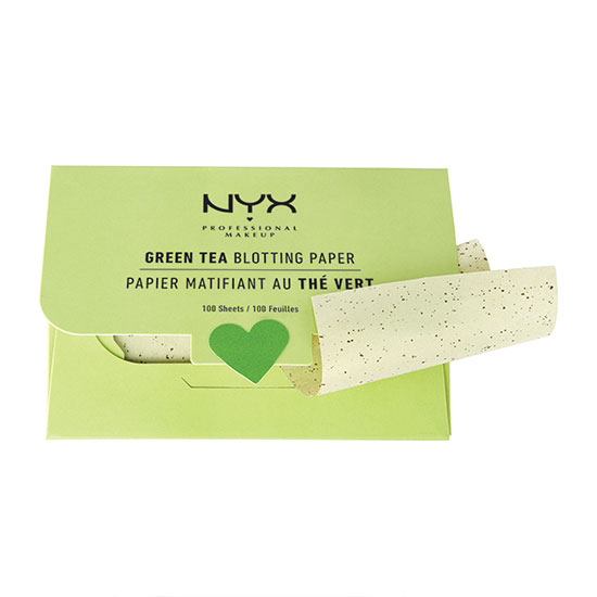 NYX Professional Makeup Green Tea Blotting Paper x 100 Sheets