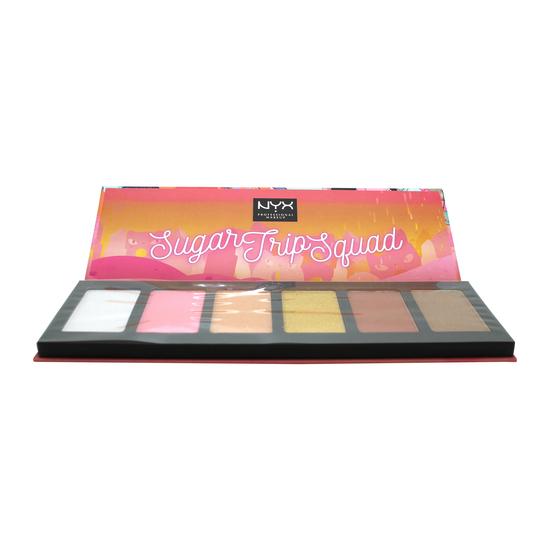 NYX Professional Makeup Limited Edition Sugar Trip Squad Highlighter Palette 30g