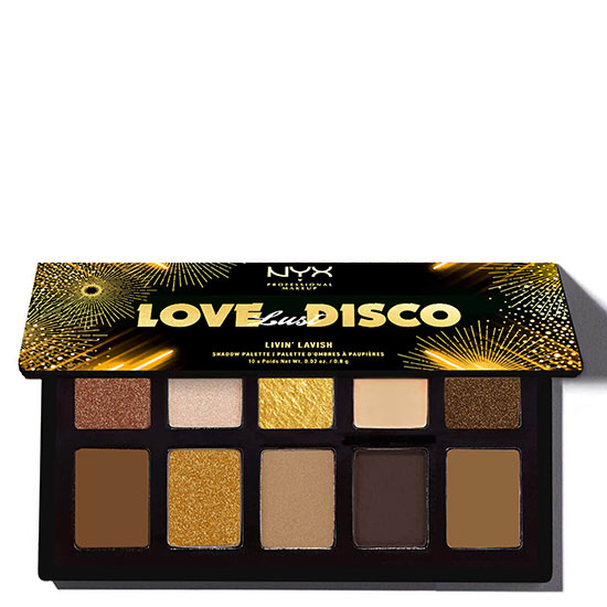 NYX Professional Makeup Love Lust & Disco Livin' Lavish Eyeshadow Palette