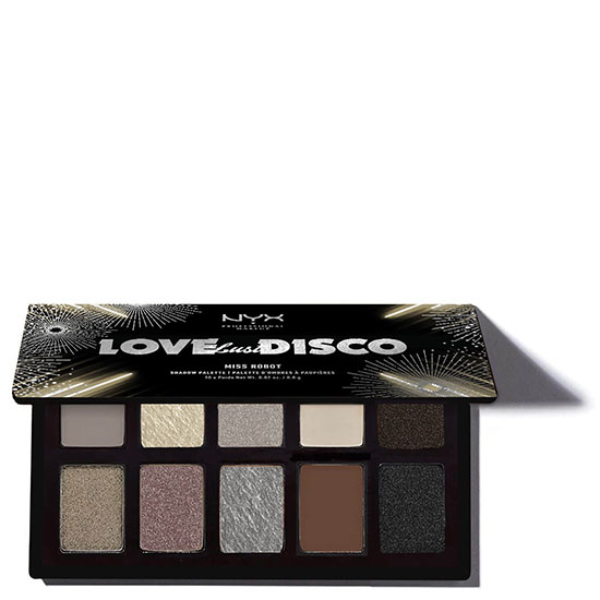 NYX Professional Makeup Love Lust & Disco Miss Robot Eyeshadow Palette