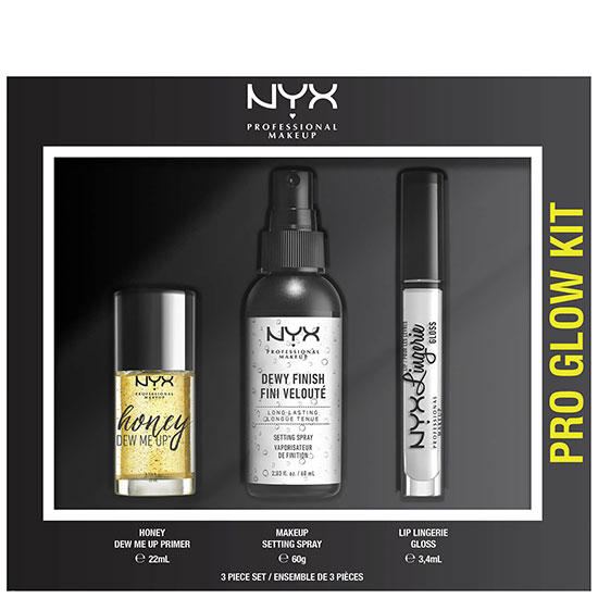 NYX Professional Makeup Pro Glow Face & Lip Gift Set