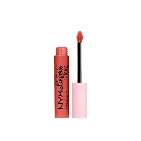 NYX Professional Makeup Pro Makeup Lip Lingerie XXL Matte Liquid Lipstick Peach Flirt