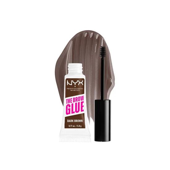 NYX Professional Makeup Pro Makeup The Brow Glue Instant Brow Styler 04 Dark Brown