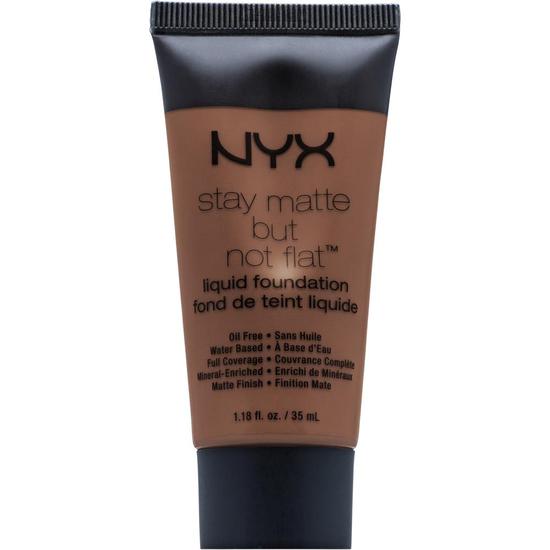 NYX Professional Makeup Stay Matte But Not Flat Liquid Foundation Deep Dark