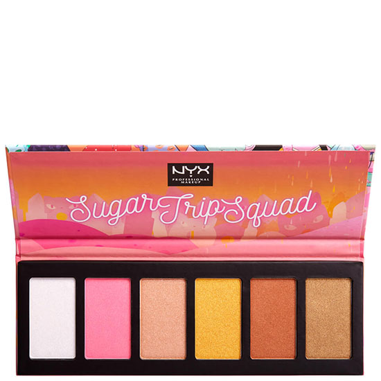 NYX Professional Makeup Sugar Trip Squad Highlighting Palette