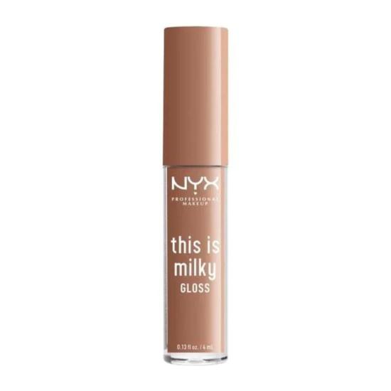 NYX Professional Makeup This Is Milky Lip Gloss Cookies and Milk
