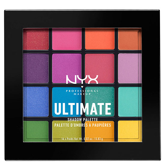 NYX Professional Makeup Ultimate Shadow Palette Brights