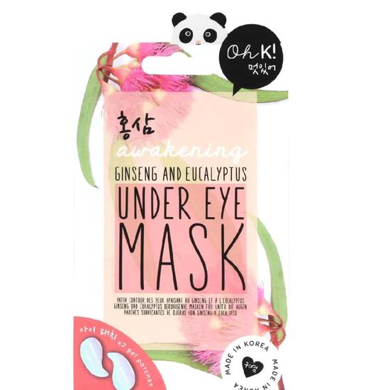 oh k! awakening ginseng & eucalyptus under eye mask 3g
